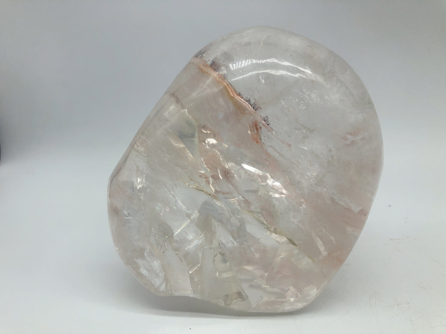 Clear quartz freeform