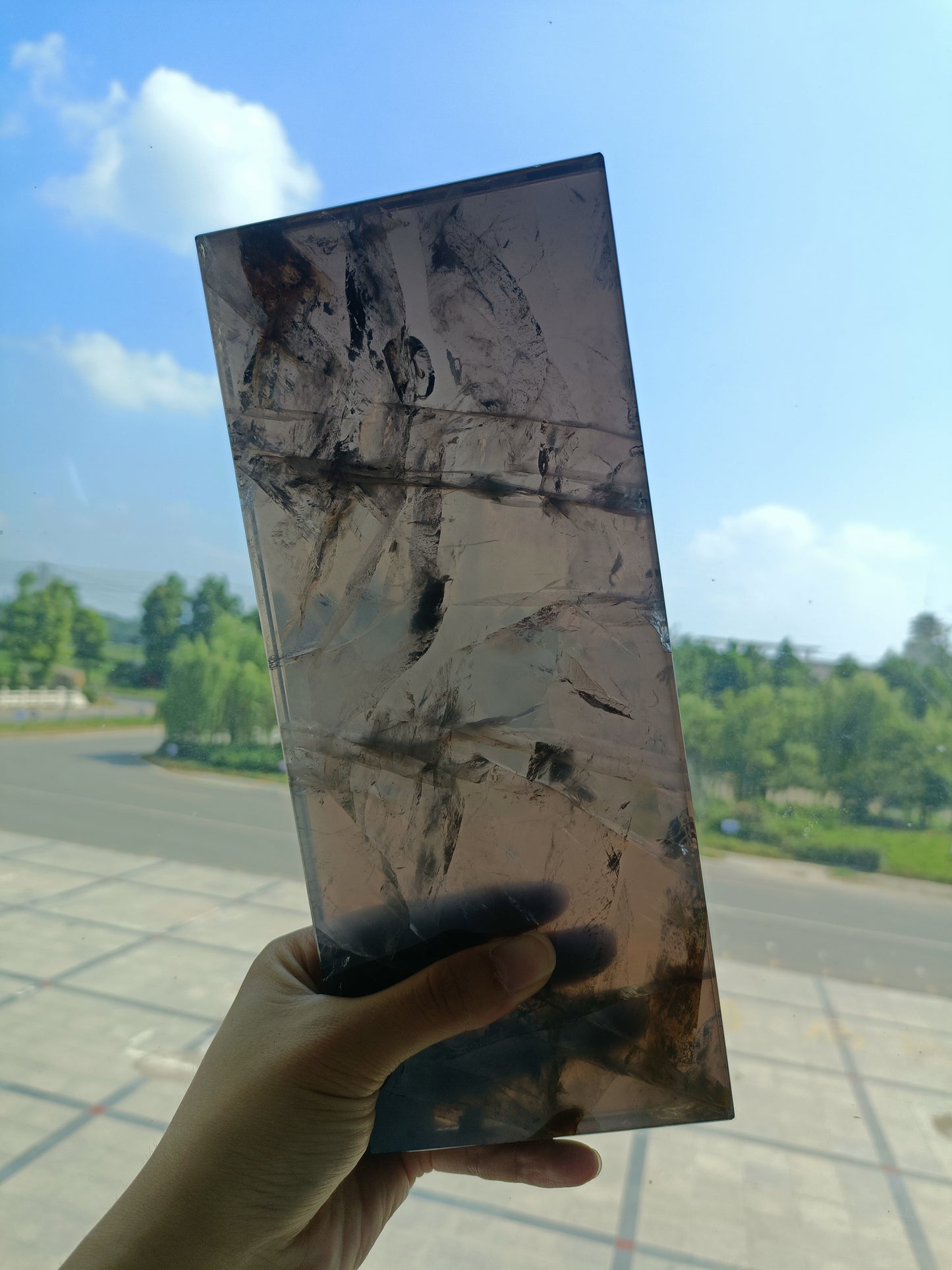 Square slab