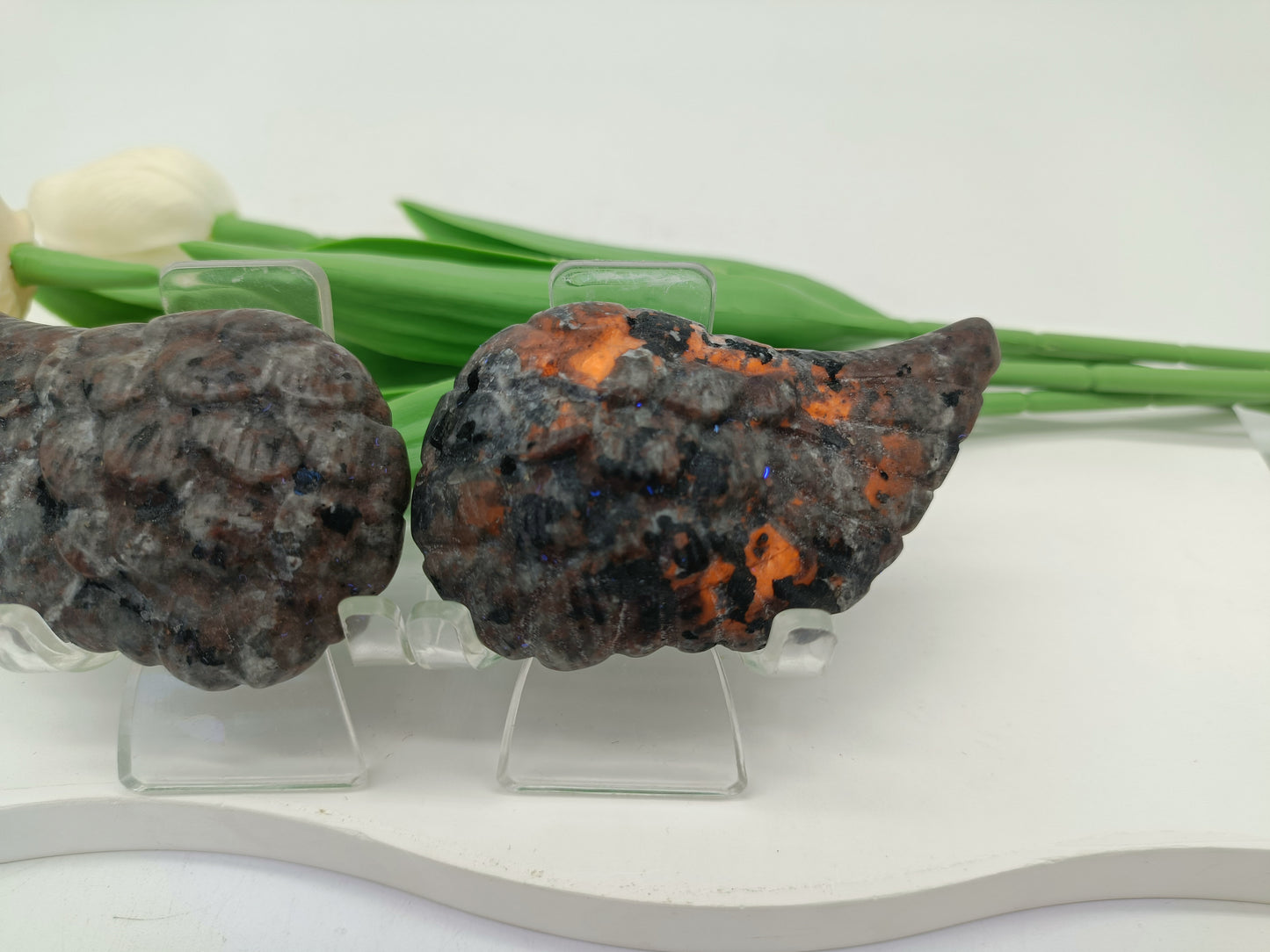 Yooperlite wing carving