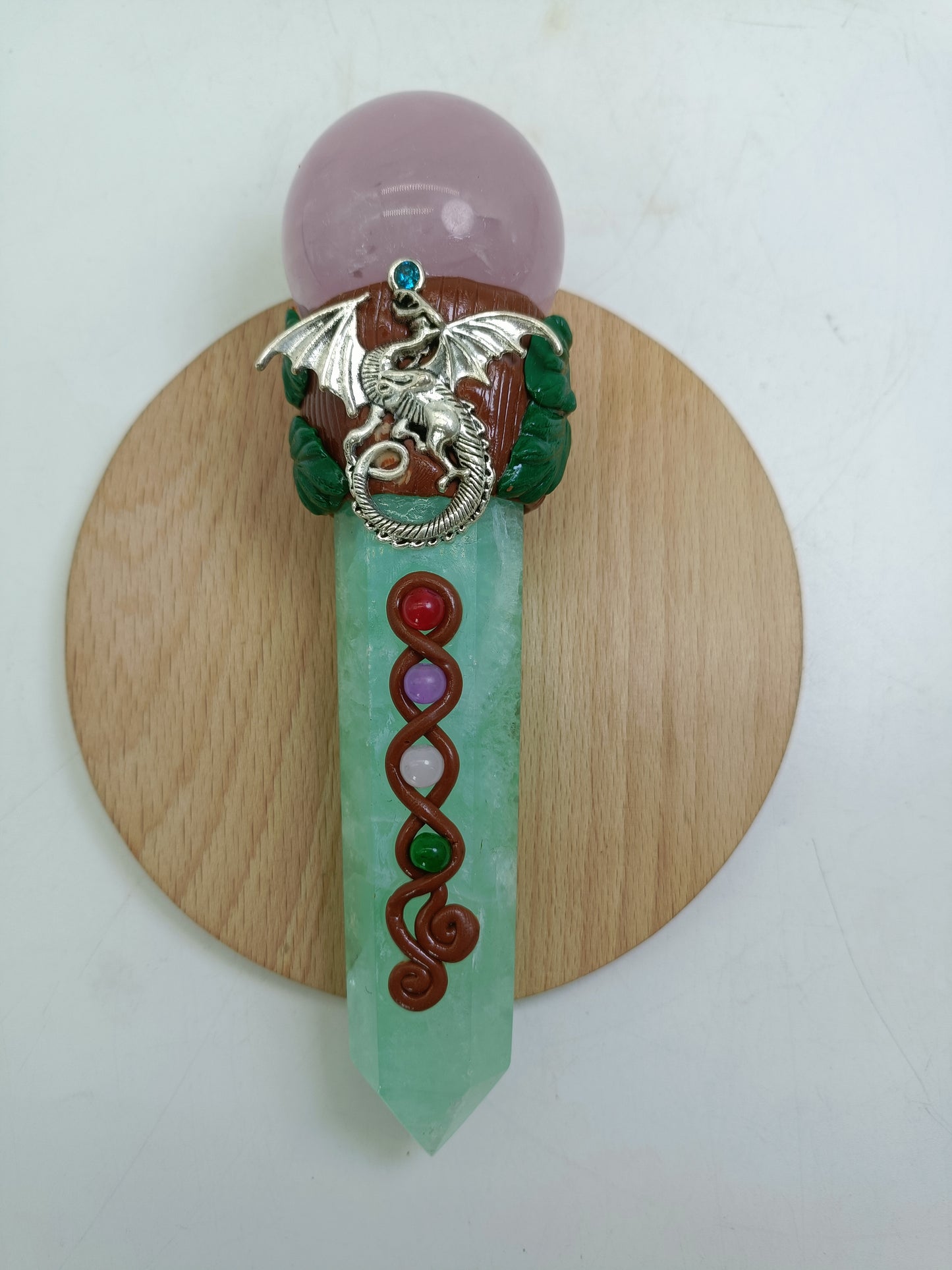 Crystal wand