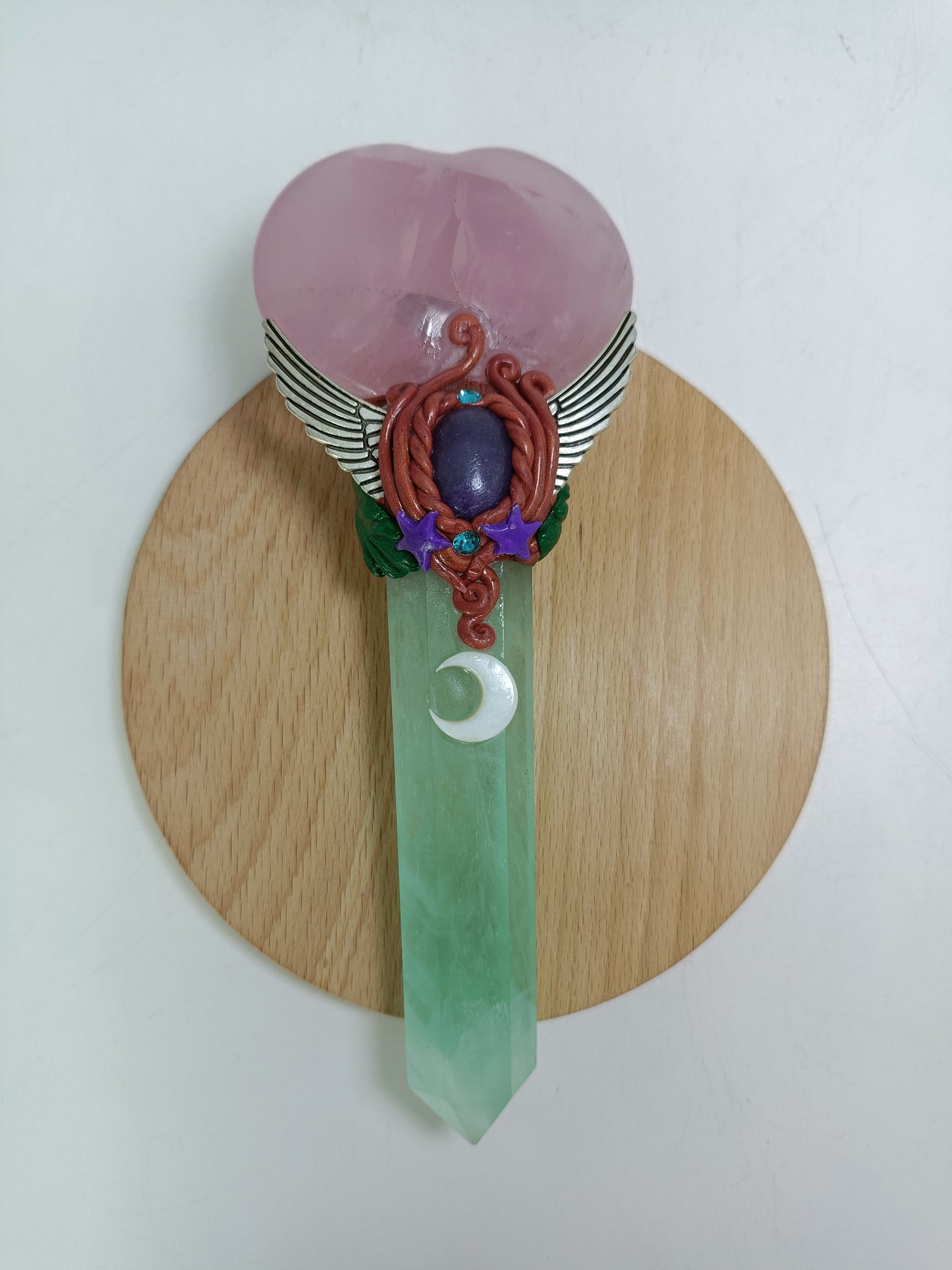Crystal wand