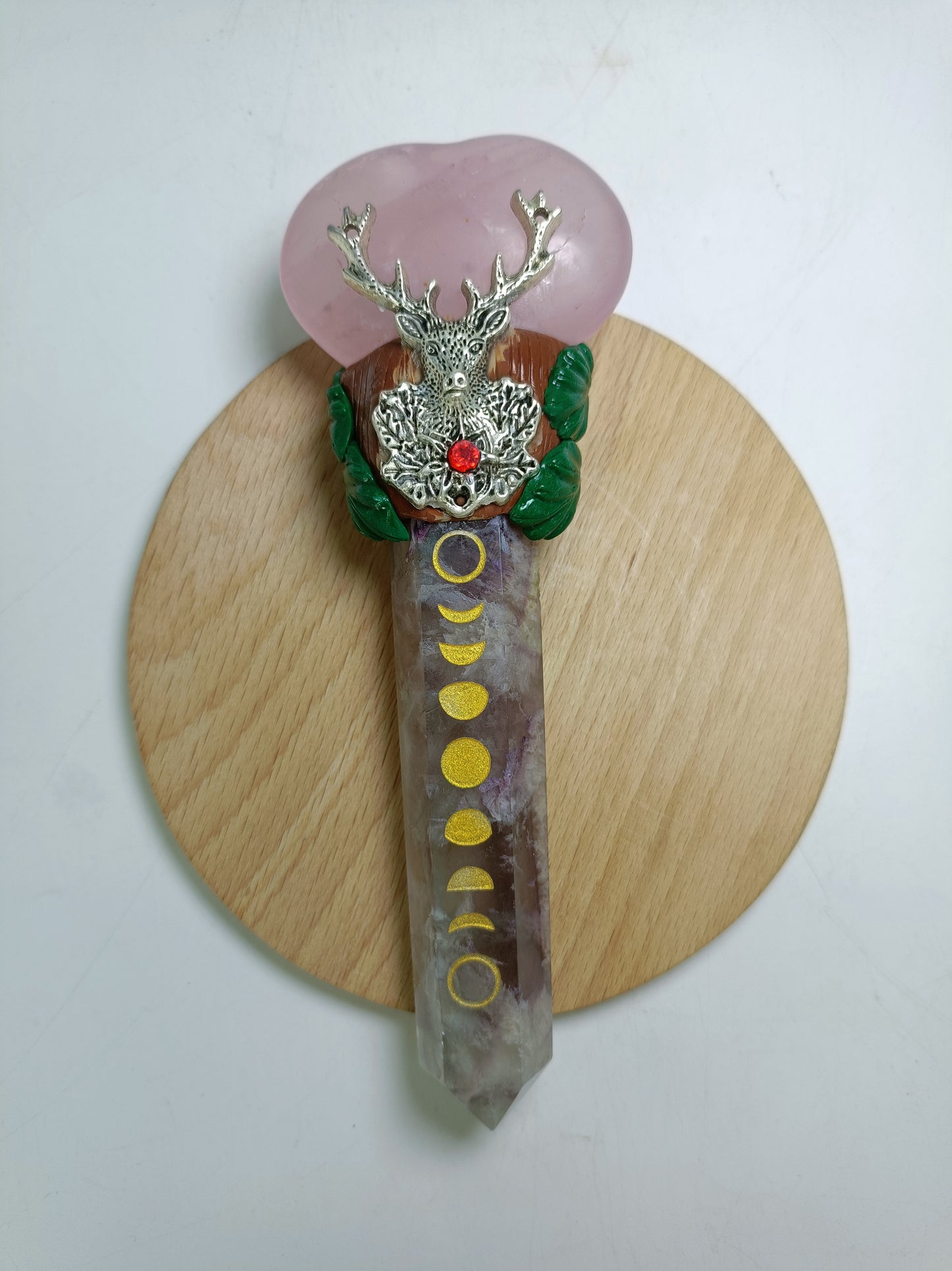 Crystal wand
