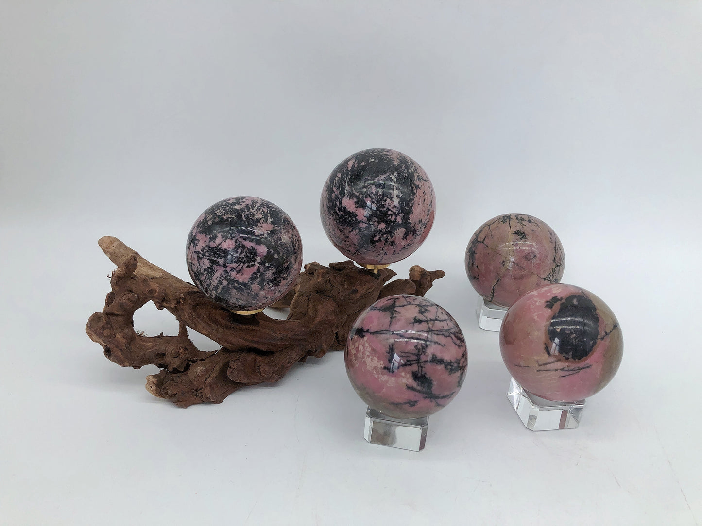 Rhodonite sphere