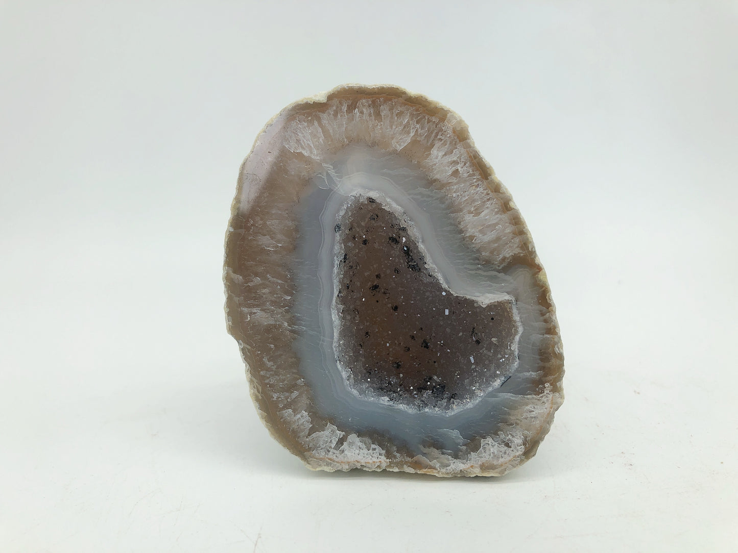 Druzy agate geode