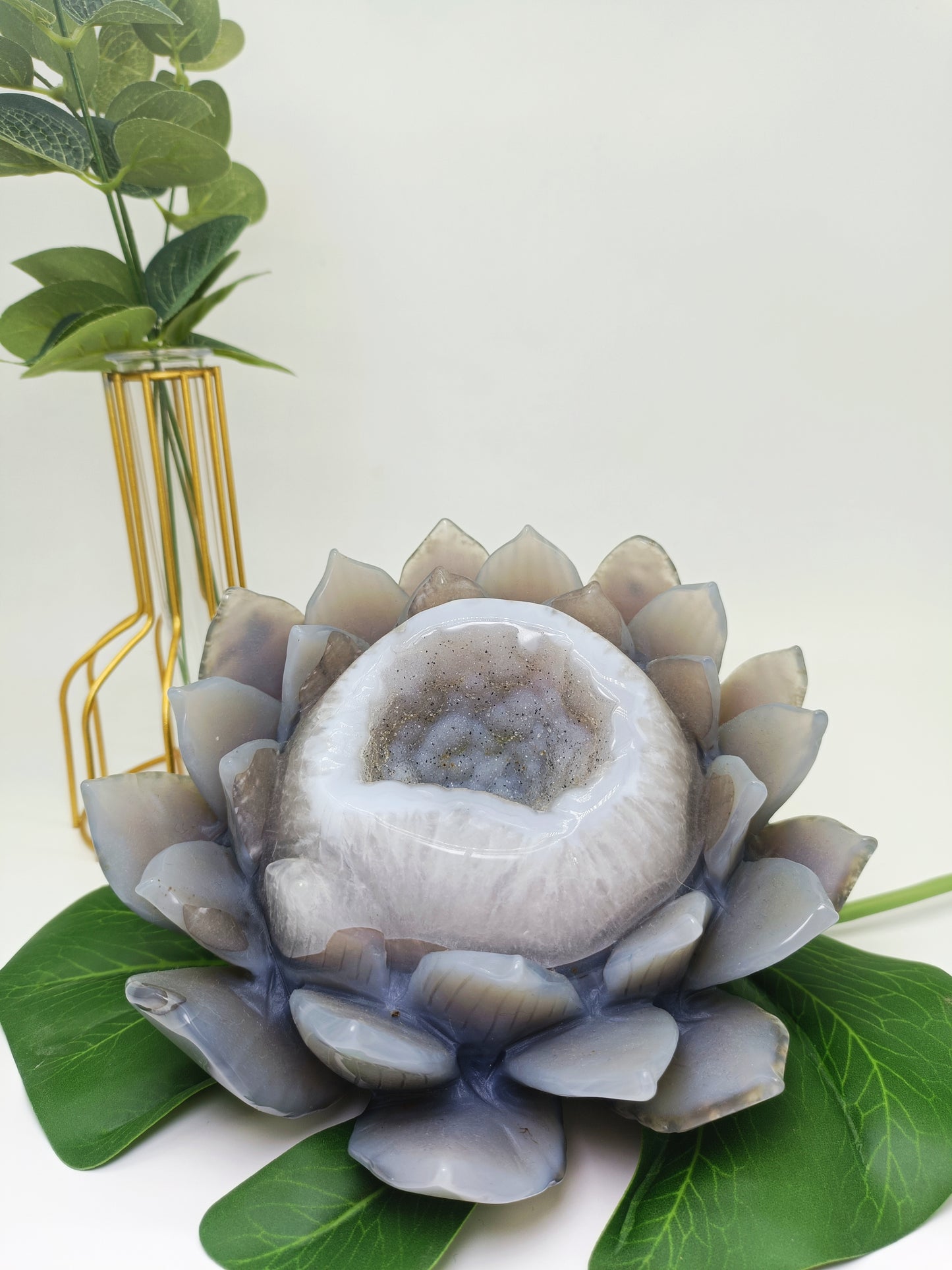 Lotus carving