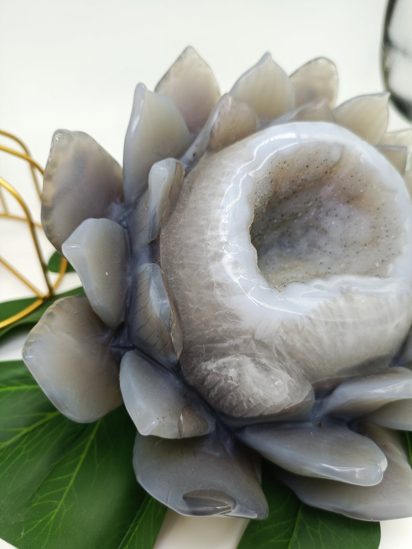 Lotus carving
