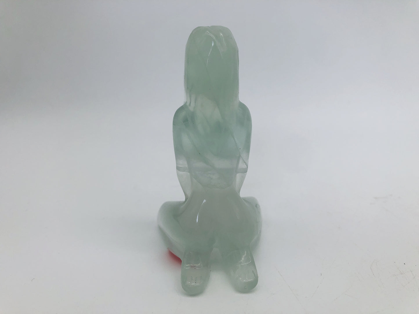 Fluorite sexy lady body carving