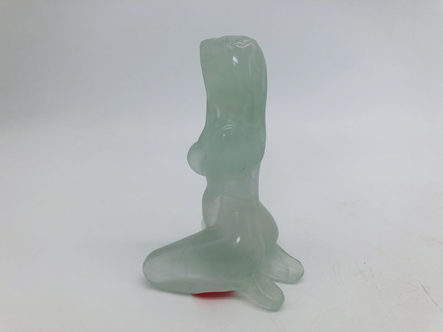 Fluorite sexy lady body carving