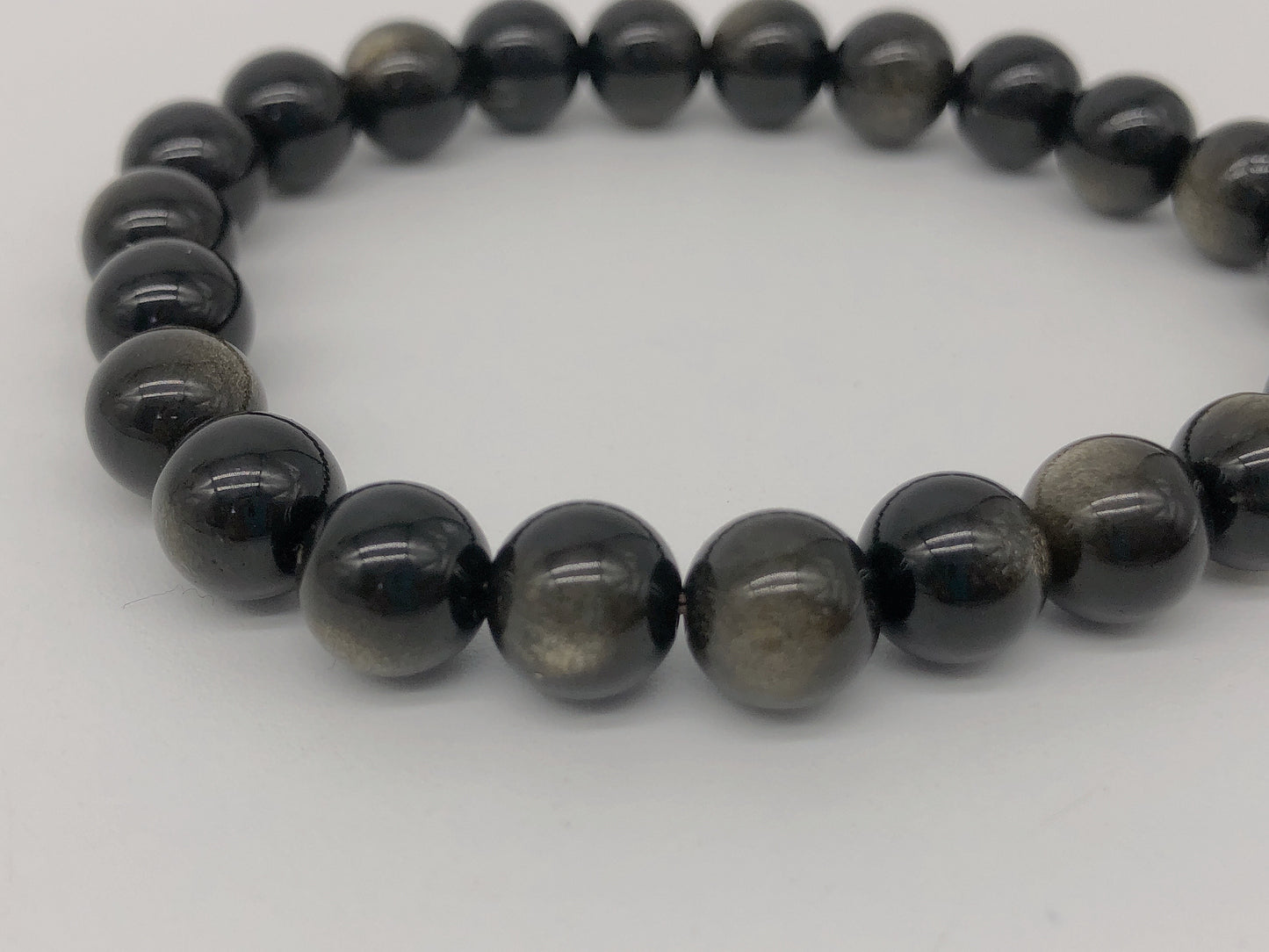 Golden obsidian bracelet