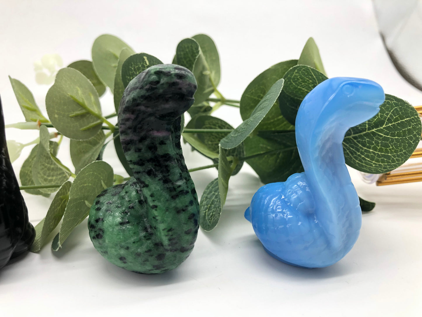 Snake carving