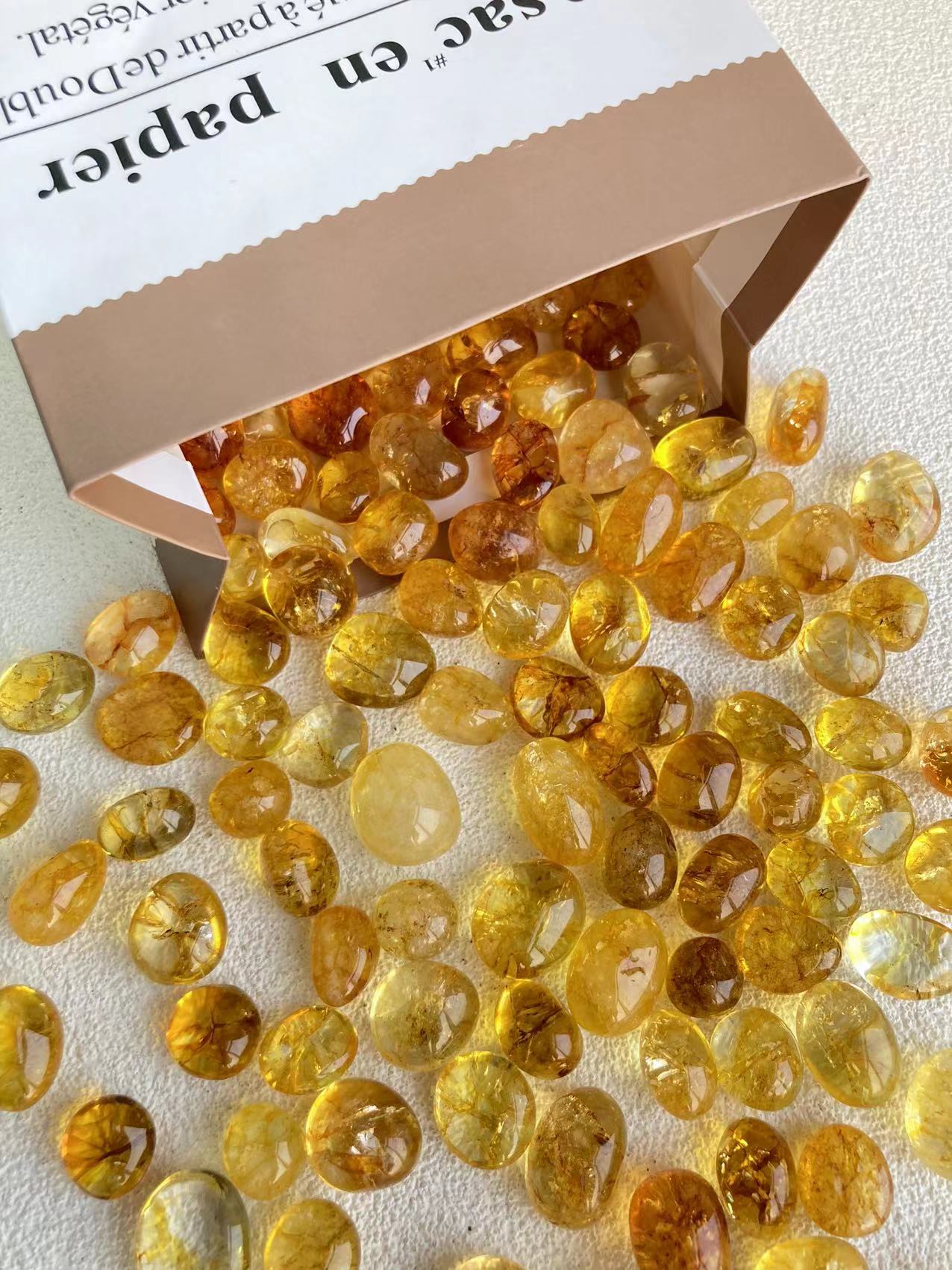 Citrine crack tumble