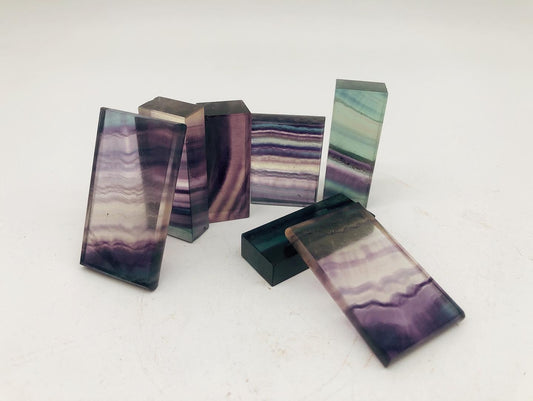 Rainbow Fluorite Square