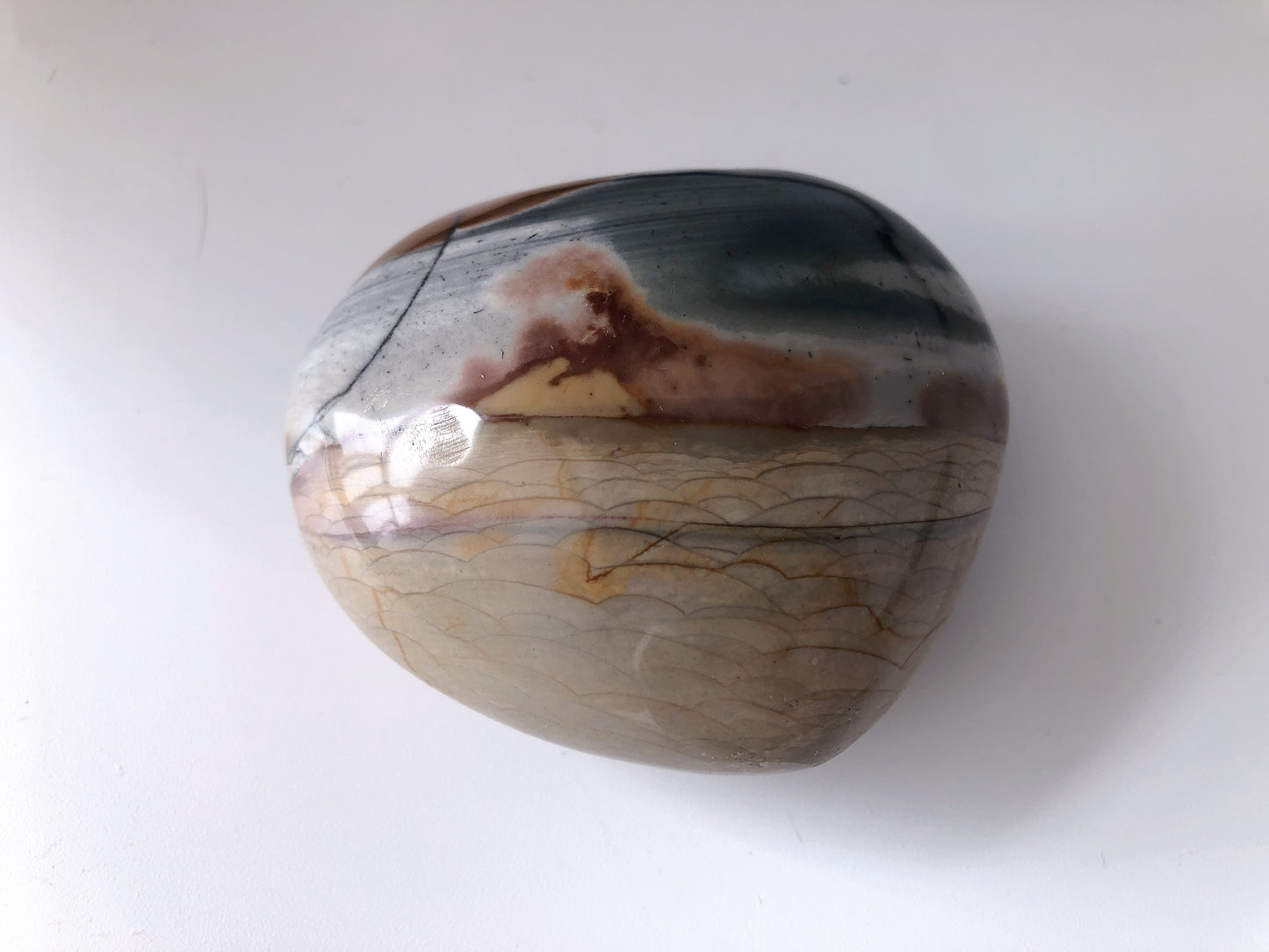 Ocean jasper heart