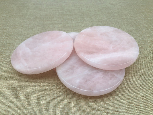 Rose quartz slab