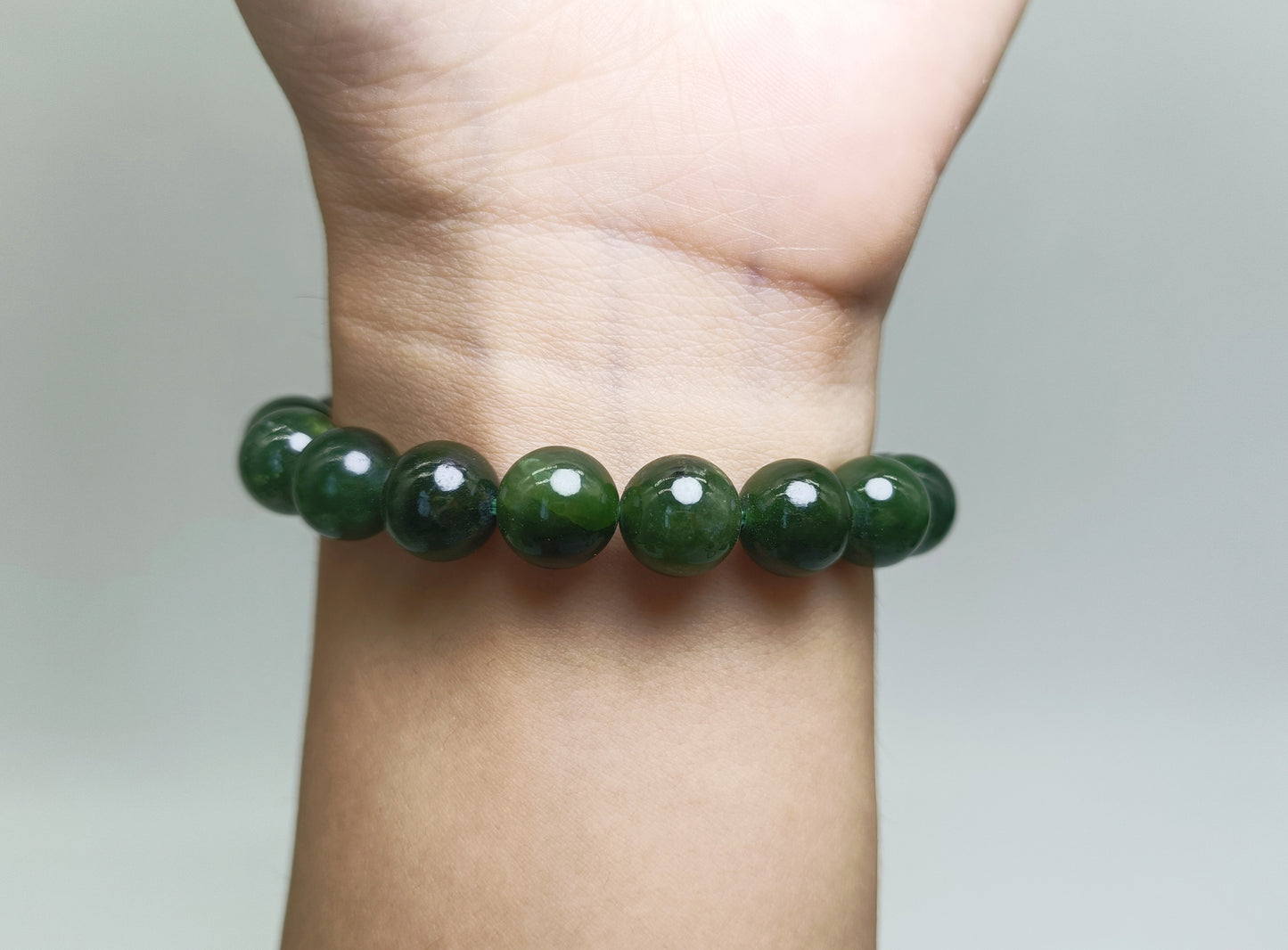 Green crystal bracelet