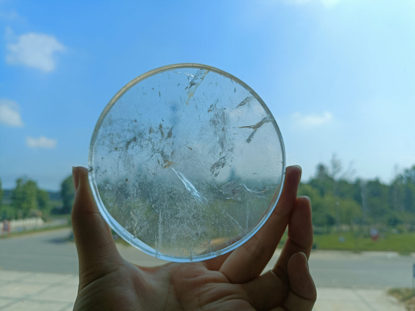 Round slab