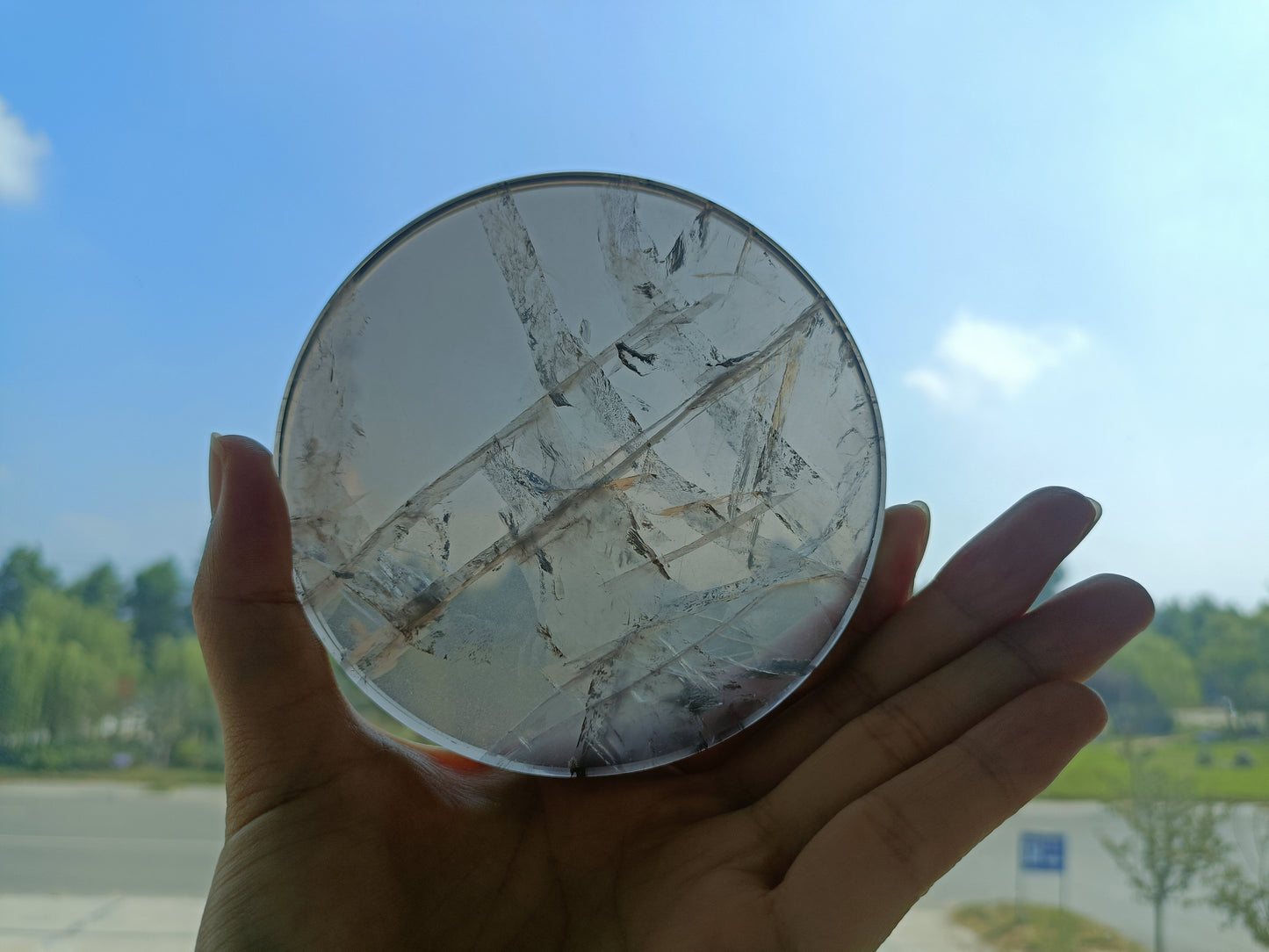 Round slab