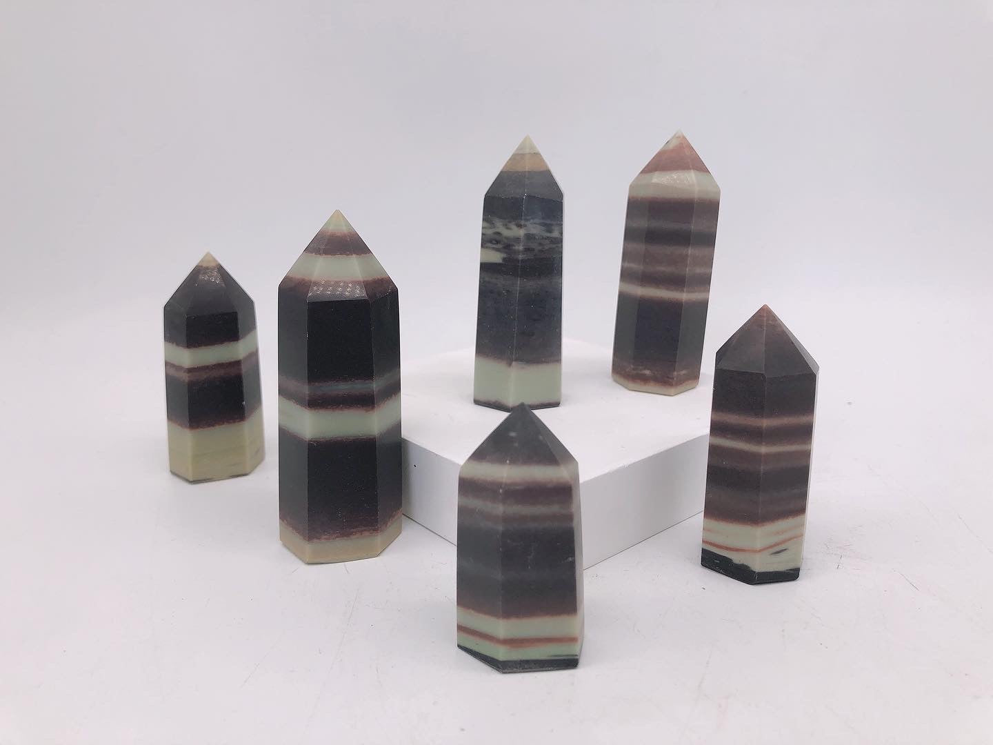Chocolate jasper tower