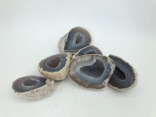 Druzy agate geode