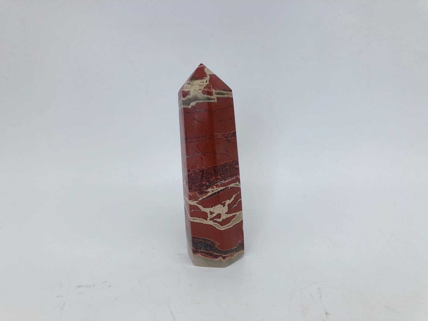 Red jasper tower