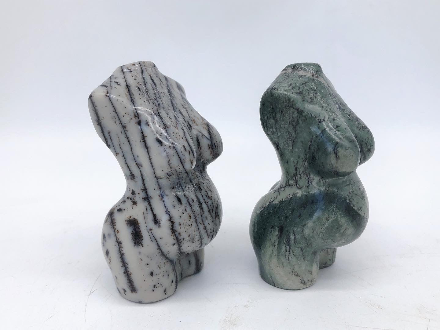 Pregnant lady body carving