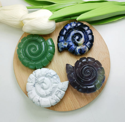 Shell carving