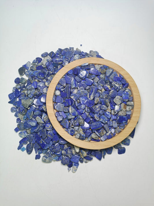 Blue agate chip