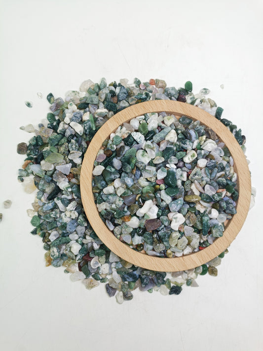 Moss agate chip