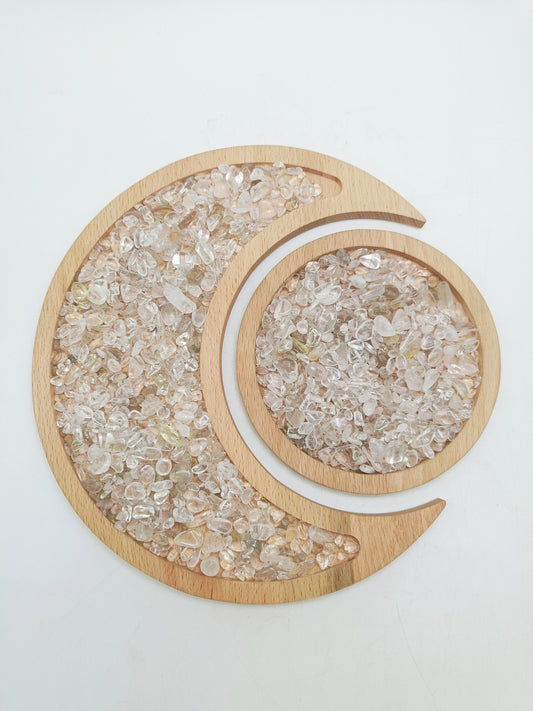 Clear quartz chip