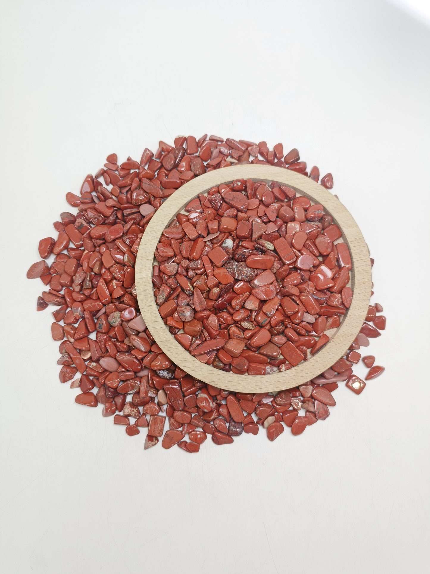 Red jasper chip