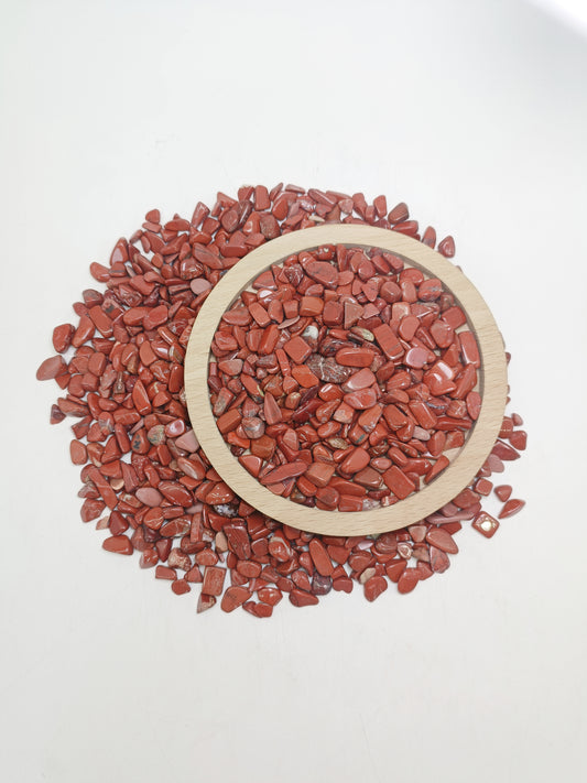 Red jasper chip