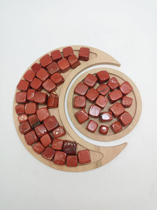 Red jasper tumble