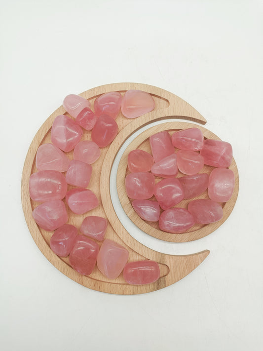 Rose quartz tumble