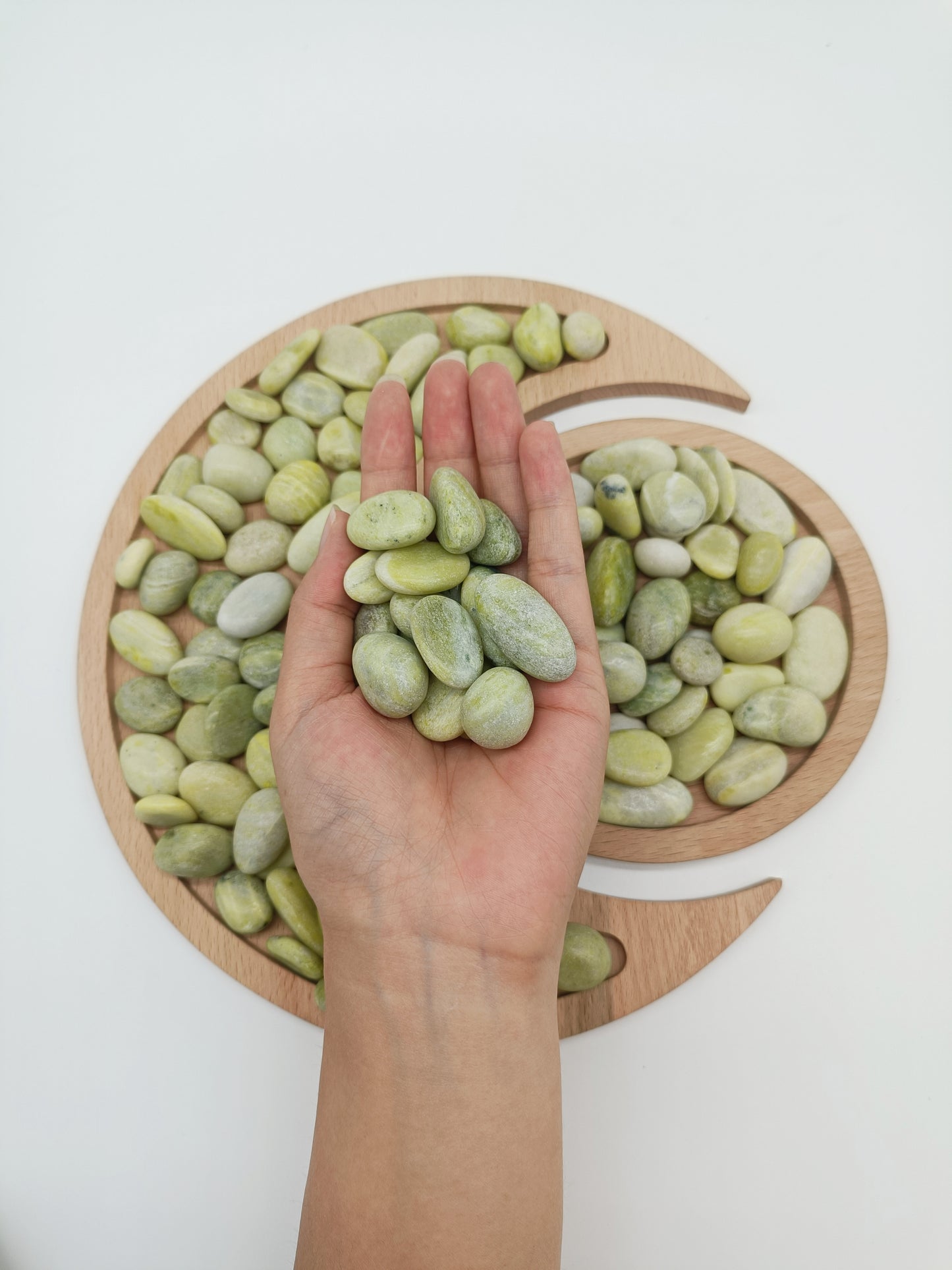 Lemon jade carving