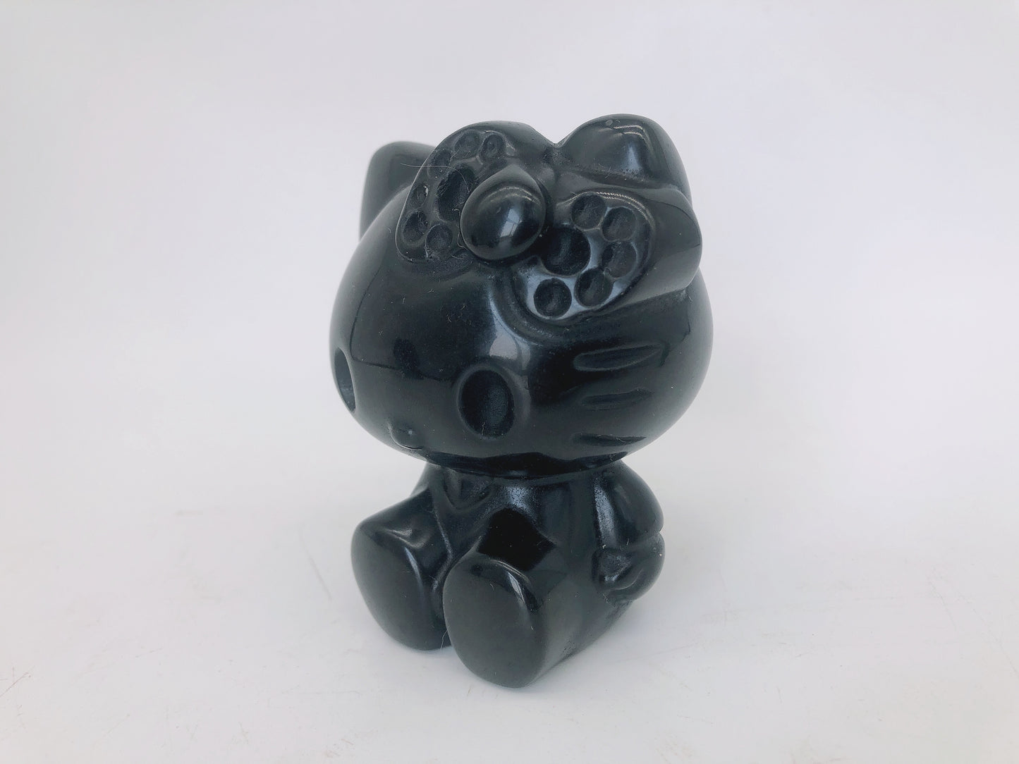 Black obsidian hello kitty