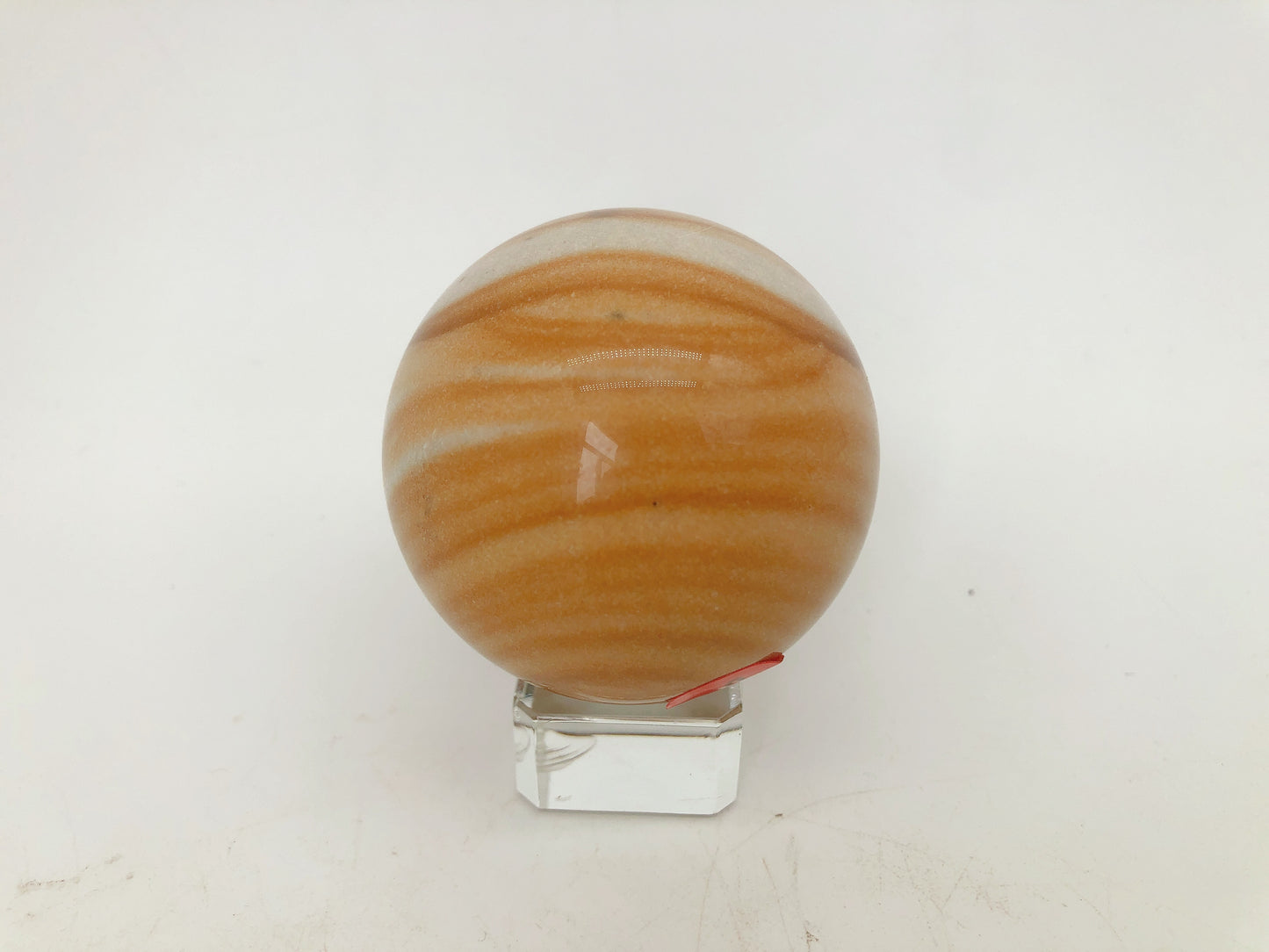 Wood jasper sphere