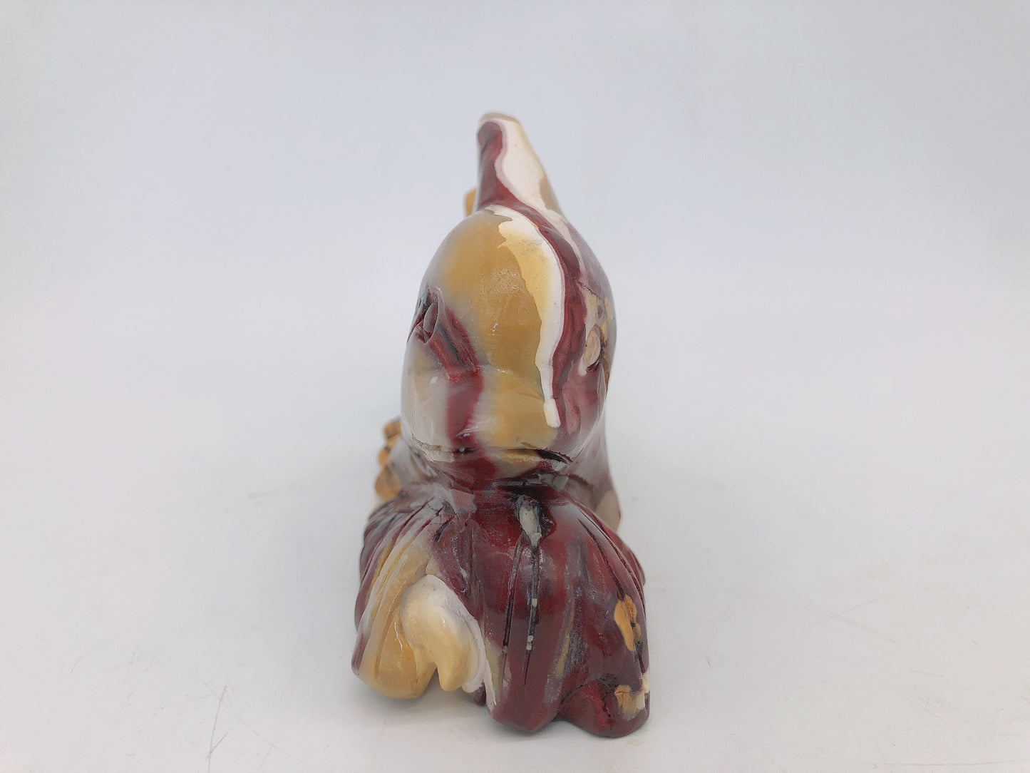 Mookite dolphin carving