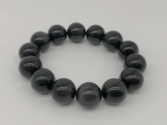 Rainbow obsidian bracelet