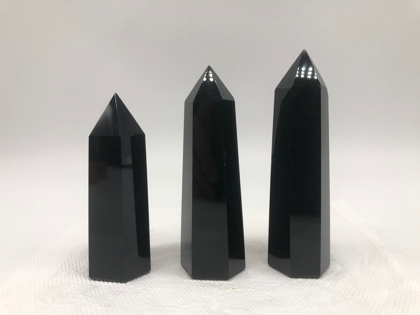 Black obsidian tower