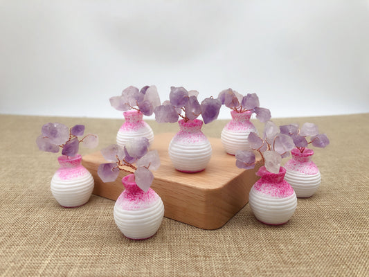 Mini amethyst vase