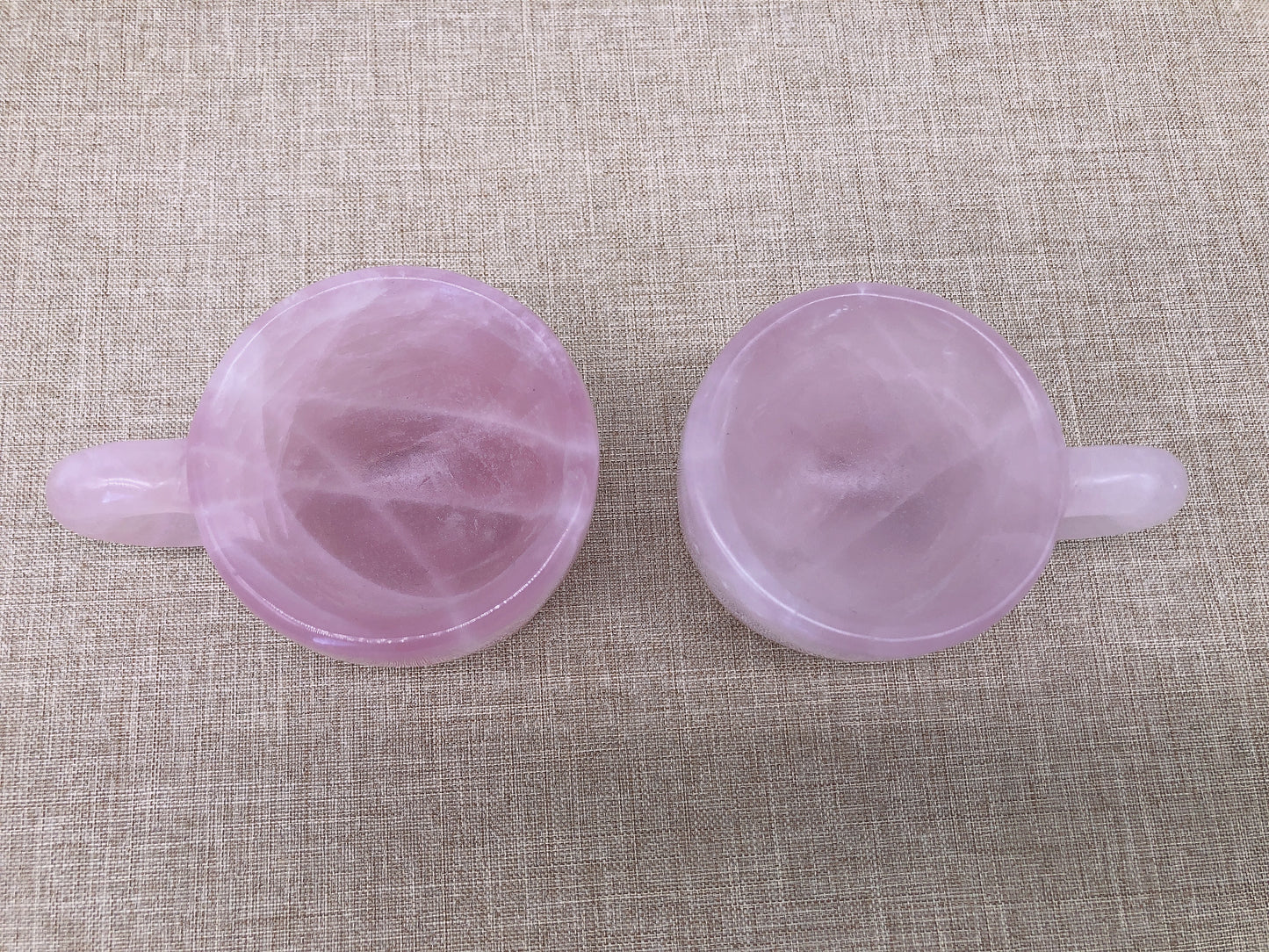 Rose quartz cup
