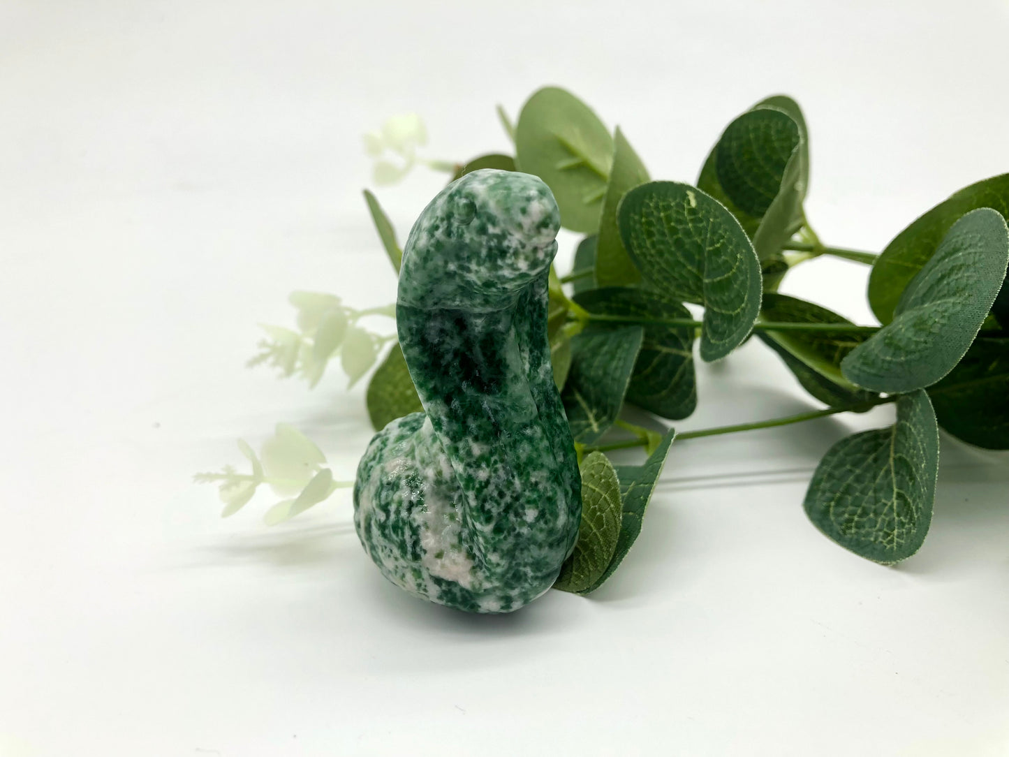 Snake carving