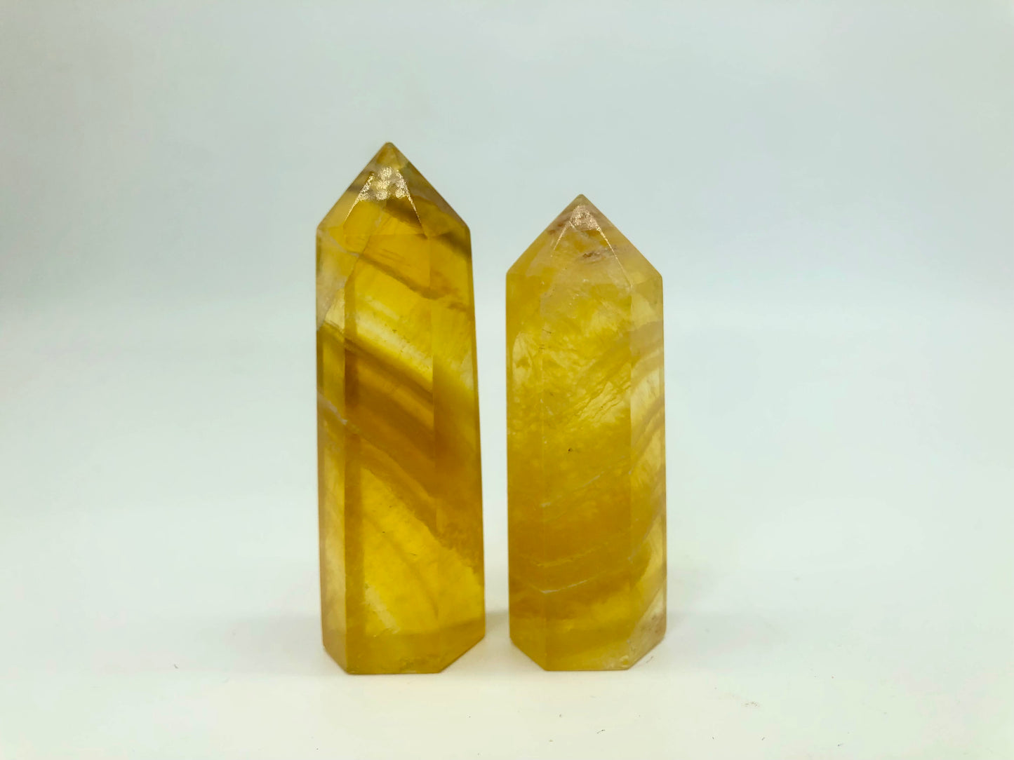 Yellow fluorite tower