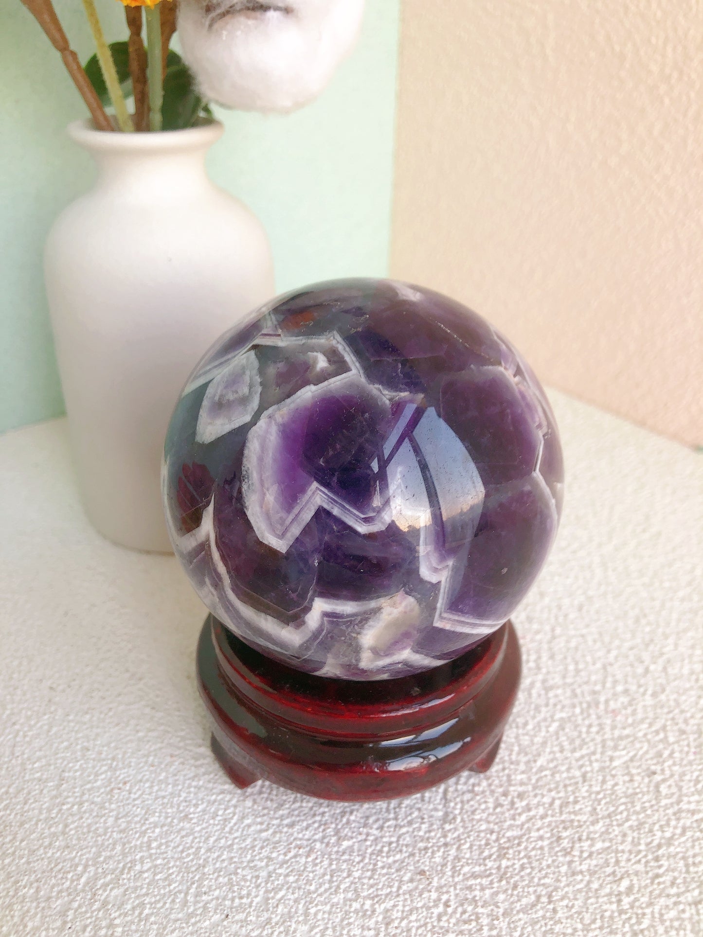 Dream amethyst sphere