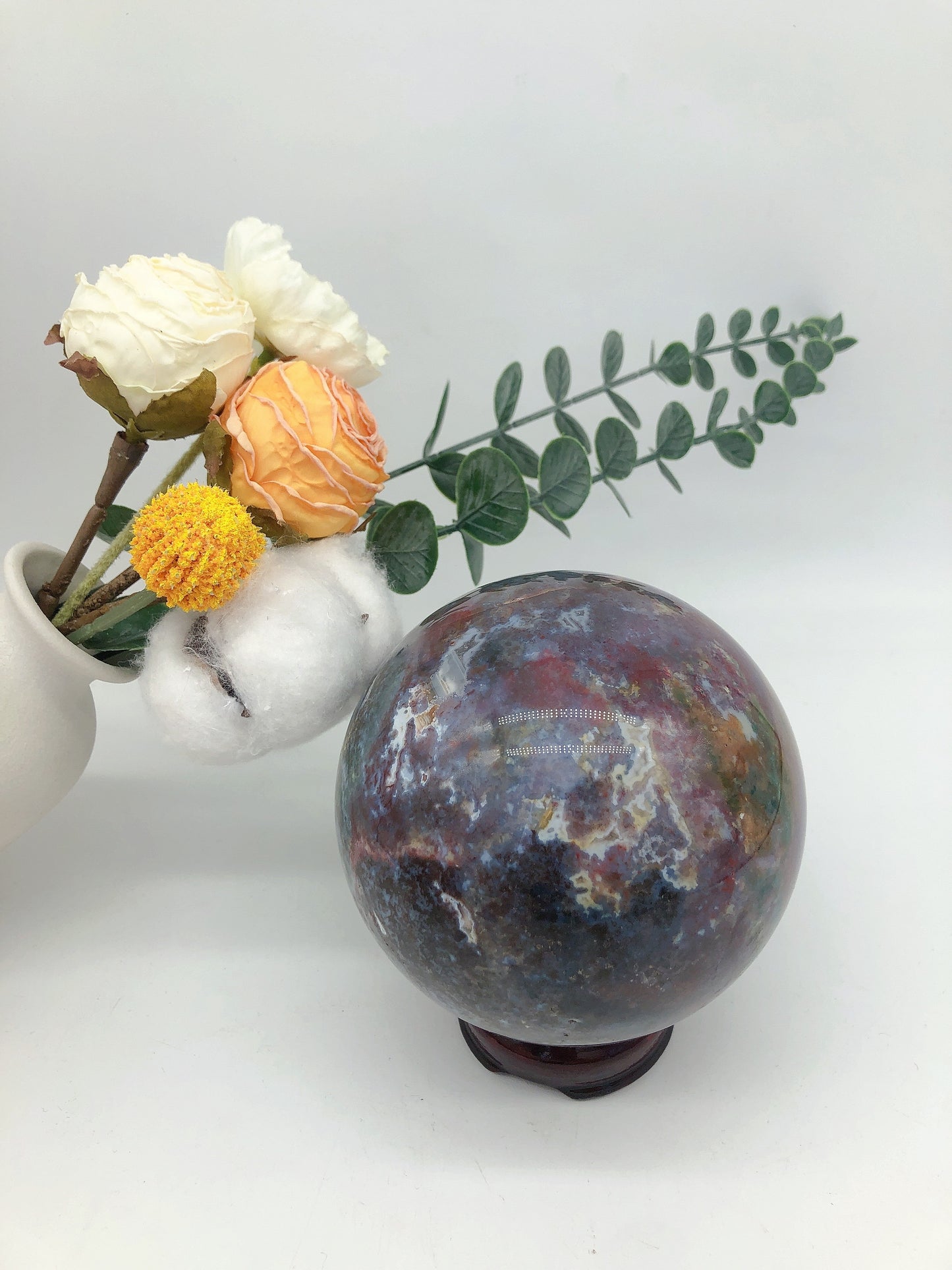 Ocean Jasper sphere