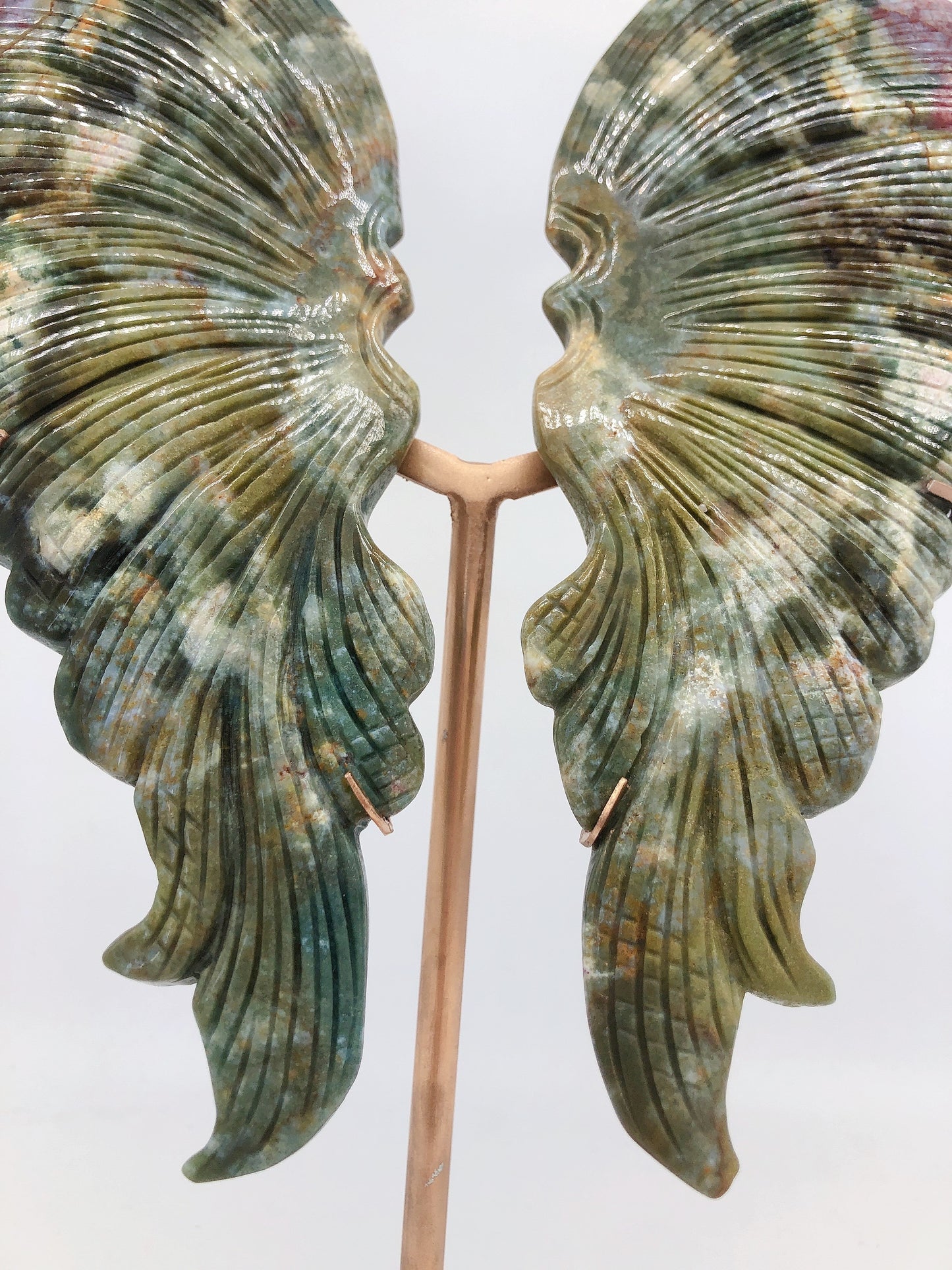 Ocean Japser wing carving