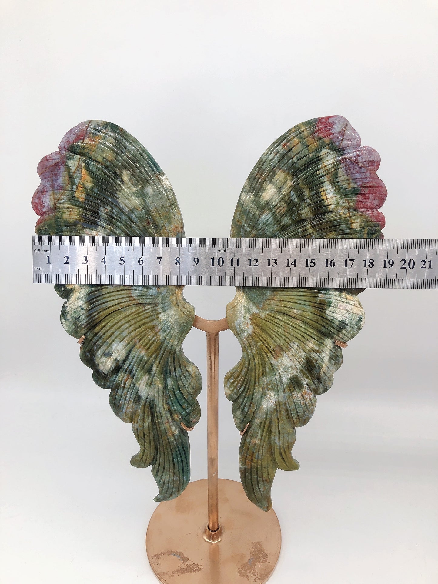 Ocean Japser wing carving