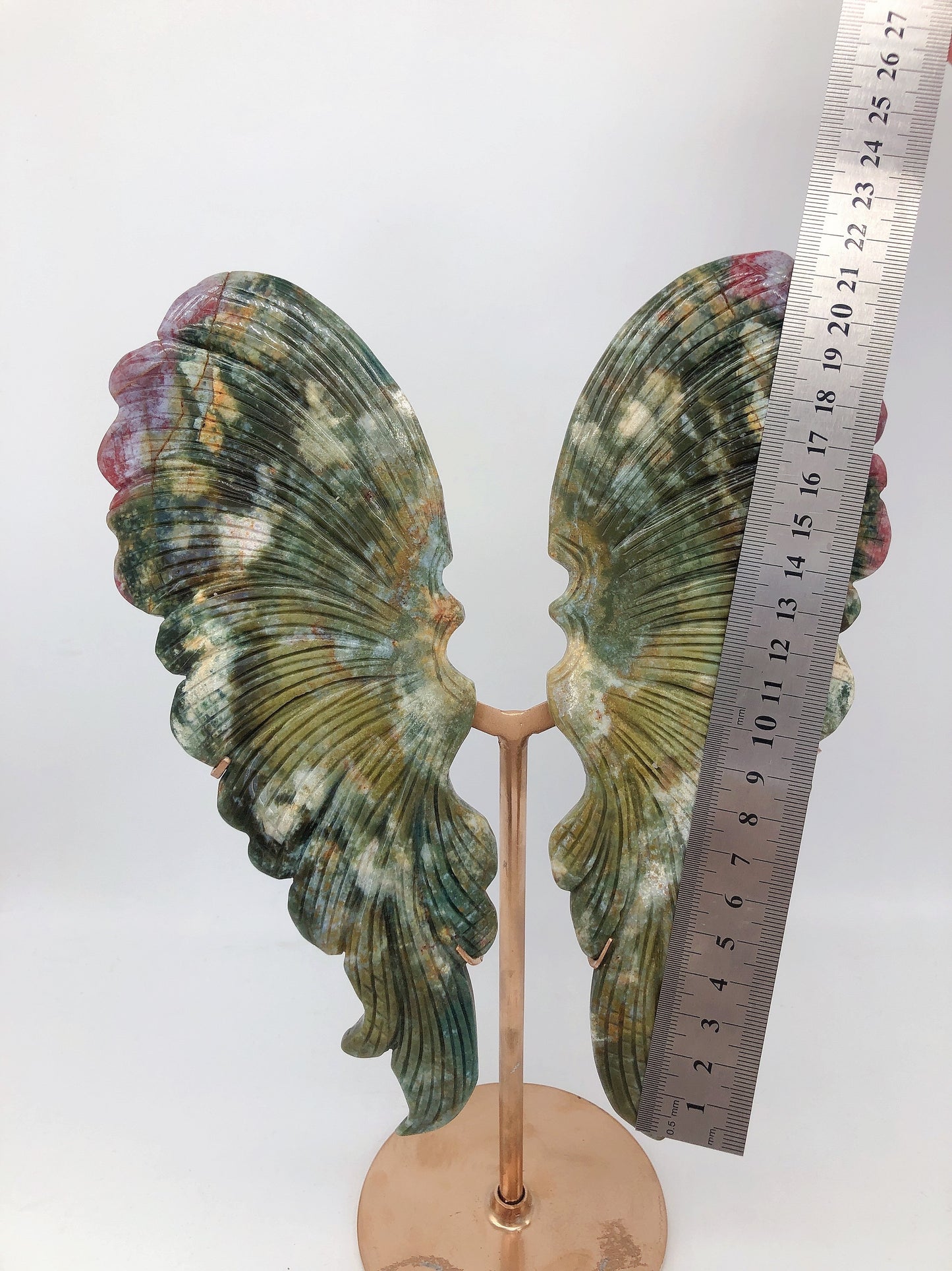 Ocean Japser wing carving