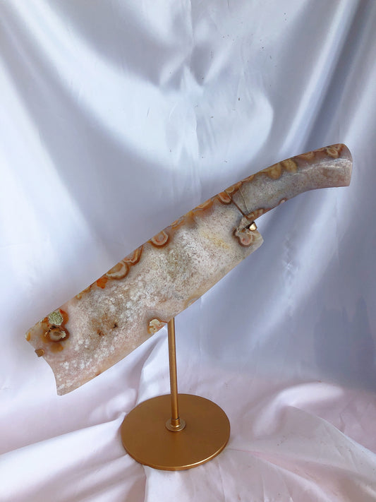 Flower agate chopper